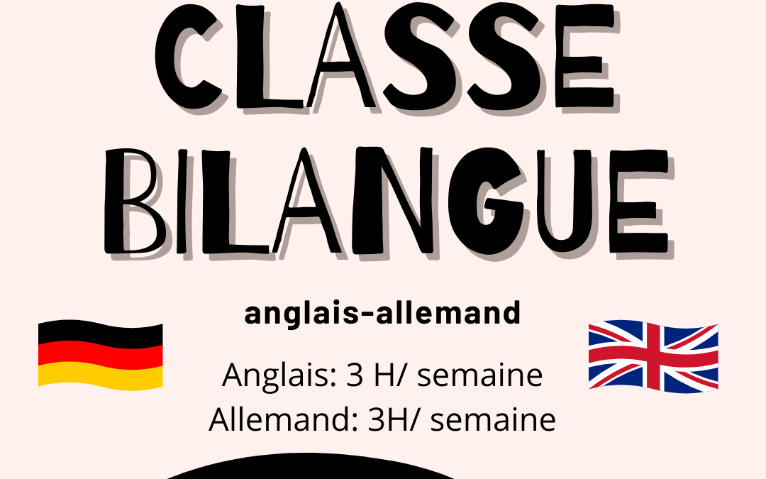 Classe bilangue anglais-allemand